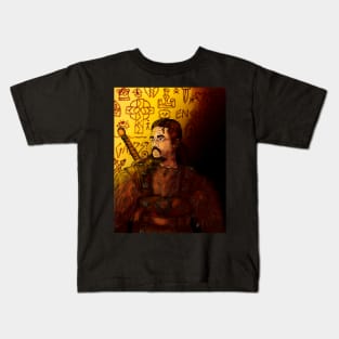 the heather warrior. last chance for the kingdom of england. Kids T-Shirt